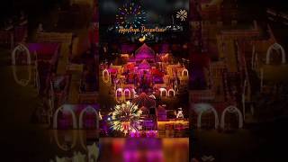 Ayodhya Deepotsav 🪔💫✨ Mere Ghar Ram Ayye Hai Song diwalispecial deepotsav2024 diwali [upl. by Luba860]