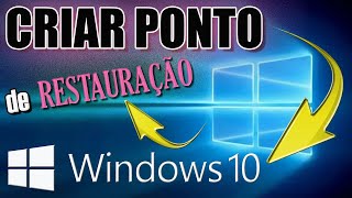 Como Restaurar o Windows 10 e Voltar Para Uma Data Anterior [upl. by Sesylu]