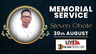 STEVEN OBOTE  MEMORIAL SERVICE [upl. by Dhar]