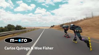 Downhill Inline Skating with Skateboarders in Colombia and South Africa Feat Carlos Q amp Moe Fisher [upl. by Mal]