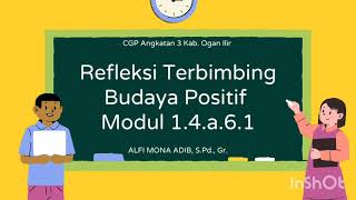 14a61 Refleksi Terbimbing Budaya Positif [upl. by Ambrosius]