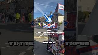 CRYSTAL PALACE vs SPURS 271024 MATCHDAY MINI VLOG 🎥⚽️premierleague tottenham football [upl. by Aliuqat28]