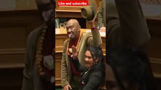 Protest haka New Zealand parliament parliament newzealand protest shorts [upl. by Iorio17]