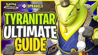 ULTIMATE Tyranitar Guide Master The Ancient Power of The Sand Tomb  Pokemon Unite [upl. by Urbai592]