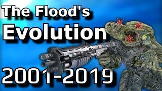 The Evolution of Halos Flood  Lets take a look at every version of the Flood [upl. by Alisan]