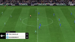 PEC Zwolle vs Silkeborg IF 09072024 Club Friendlies EA FC 24 [upl. by Naloj962]