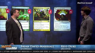 2013 World Championship Modern Deck Tech Selesnya Hexproof with Reid Duke [upl. by Nosyk]