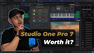 Whats New In Studio One Pro 7  Top New Features DEMOWalkthrough [upl. by Yelsa539]