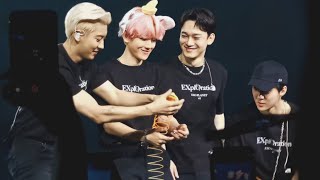 190823 Playful EXO During Ment at Exploration in Manila [upl. by Melmon58]