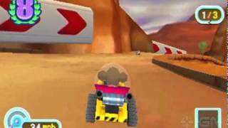 Monkey Ball 3DS Monkey Kart Gameplay [upl. by Truc536]