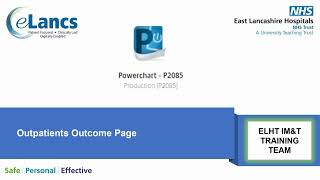 Outpatients MPage Training Video [upl. by Locklin223]