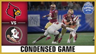 Louisville vs Florida State ACC Championship Condensed Game  2023 ACC Football [upl. by Ahsercul]