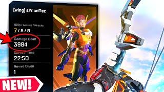 4K DAMAGE WITH THE NEW BOCEK BOW IN RANKED  Apex Legends Season 9 Gameplay [upl. by Firmin637]