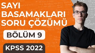 9 KPSS Matematik  Sayı Basamakları Soru Çözümü [upl. by Sill]