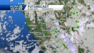 More rain and snow moves into Northern California [upl. by Apul859]