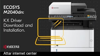Kyocera M2040dn KX Driver Download and Installation [upl. by Acnoib]