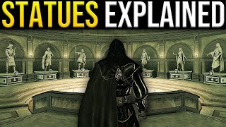 Every Iconic Assassin Statue Under Villa Auditore Explained [upl. by Ahso]