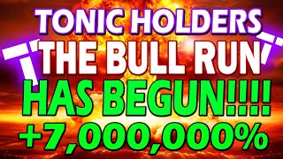 TECTONIC CRYPTO BREAKING NEWS🔥 TONIC COIN 400X RISE URGENT UPDATE [upl. by Rhines334]