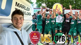 Weiche Flensburg vs VFB Lübeck Landespokal 🏆 Platzsturm am Ende 😨Bitteres Finale 😫 [upl. by Ekusoyr]