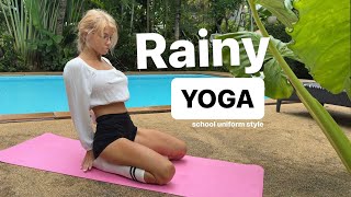 Yoga in the rain [upl. by Biggs]