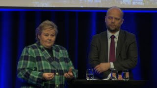 Partilederduell Hvordan utvikle norsk industri Moderator Sindre Heyerdahl Yara Høstseminar 2024 [upl. by Enixam168]