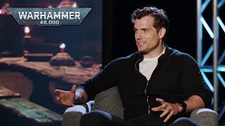 Henry Cavill talking about Warhammer 40k [upl. by Wane]