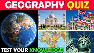 Geography General Knowledge Quiz  How Good is You Geography Knowledge [upl. by Sokin]