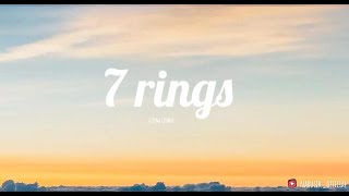 Ariana Grande 7 rings lyrics [upl. by Abbate]