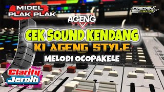 CEK SOUND INSTRUMEN KENDANG MELODI PAKELE CLARITY JERNIH [upl. by Alessandra]