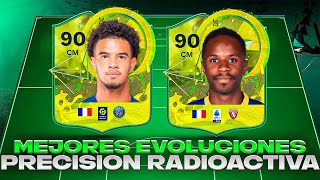 ¡MEJORES EVOLUCIONES PRECISIÓN RADIACTIVA  EA FC 24 [upl. by Billat290]