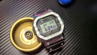 Metal GShock Square Review After 1 Year GMWB5000 Long term Review [upl. by Cori]