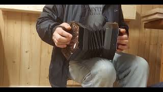 Cherokee Shuffle Anglo Concertina [upl. by Ahsikahs10]