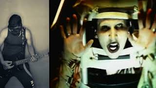 Marilyn Manson the Beautyfull people COVER guitarra Carlos Musik 🎸 [upl. by Ysnat]