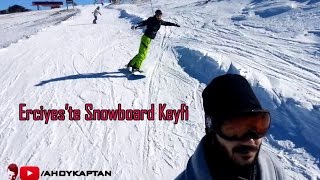 Kayseri Erciyes Kayak Merkezi Snowboard Keyfi 2016 [upl. by Mendelsohn]