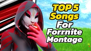 The 6 best songs to use in your Fortnite montages my opinion [upl. by Sidoon]