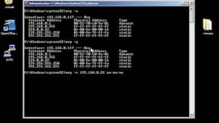 Windows command line networking arp getmac [upl. by Retsub654]