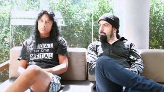 Anthrax Interview with Joey Belladonna and Rob Caggiano [upl. by Novert32]