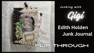 Edith Holden Junk Journal Flip Through [upl. by Reine]