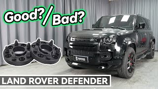 Are Land Rover Defender Wheel Spacers Good or Bad  BONOSS Land Rover Parts formerly bloxsport [upl. by Erdeid254]