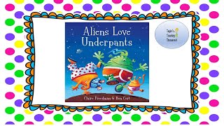 Aliens Love Underpants Read Along Story [upl. by Sandor]