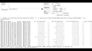 How to Configure JFlow Netflow v5 on Juniper SRX Firewall  Exporting to NfSen [upl. by Upshaw639]