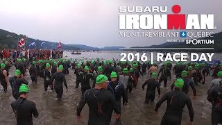 2016 Subaru IRONMAN  MontTremblant QC  Race Day [upl. by Ellehcer]