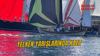 Yelken Yarışlarında Kaza [upl. by Fontes]