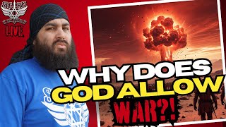 WHY DOES GOD ALLOW WAR  WILL THERE BE A WW3 WHAT DOES THE BIBLE SAY SICARII FLUX FRIDAY LIVE [upl. by Ailaza]