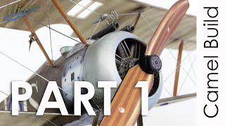 Microaces Sopwith Camel Build  Part 1 [upl. by Saint]