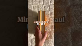 Mini book haul booktube reading books recommended booktok bookstagram fyp bookish [upl. by Innej]