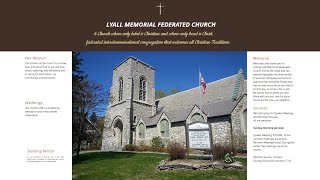 Lyall Memorial Federated Church Live Stream [upl. by Mulford]