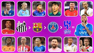 GUESS THE PLAYER BY THEIR TRANSFERS 2024  QUIZ FOOTBALL TRIVIA 2024 [upl. by Luigi]