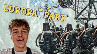 Riding the BEST ROLLER COASTER In Europe Europa Park Vlog 2024 [upl. by Bidle]