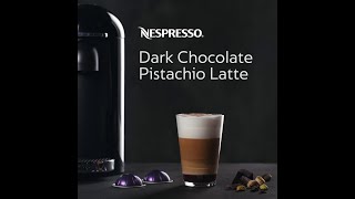 Nespresso Dark Chocolate Pistachio Latte  USA [upl. by Phelips]